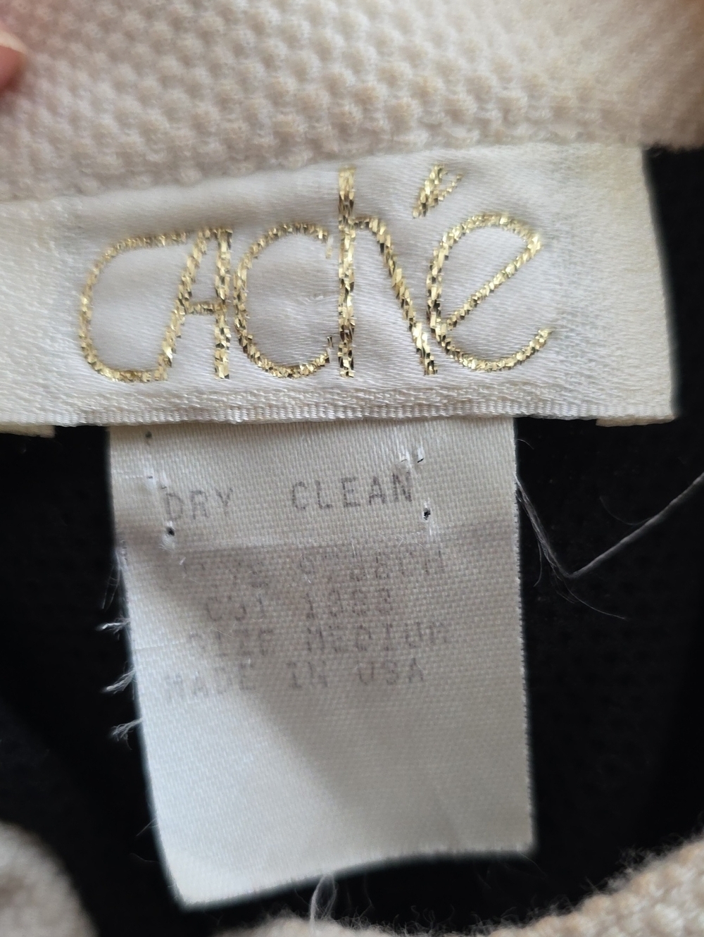 Vintage Cache Womens Top/vest Made In The USA - Picture 3 of 5